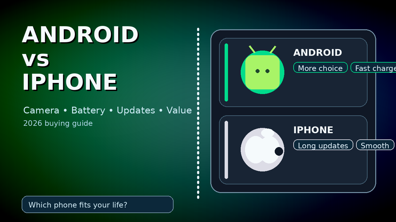 Android vs iPhone in 2026: Which One Should You Buy? (Honest, Practical Guide)