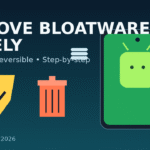 remove bloatware safely