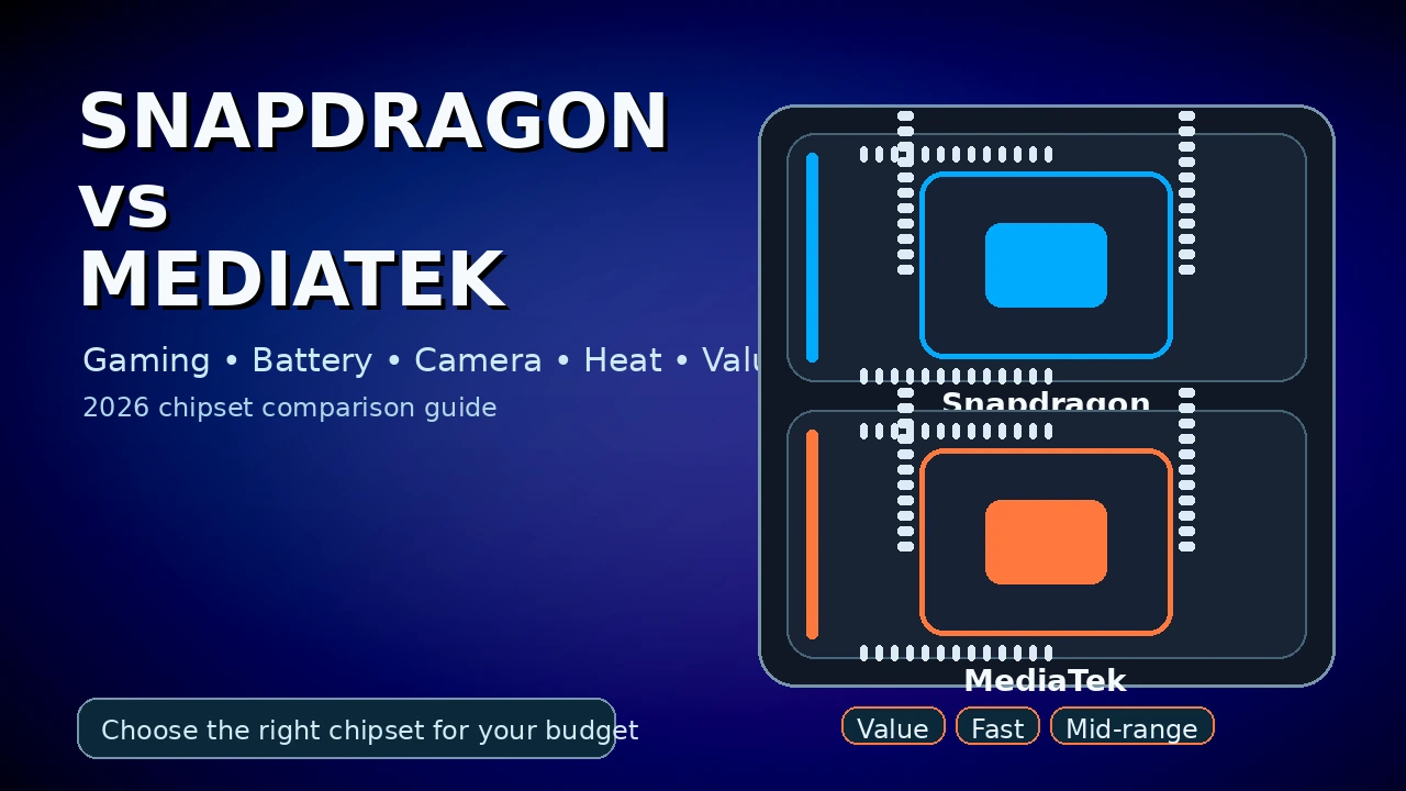 Snapdragon vs MediaTek (2026): Which Processor Is Better for Your Phone?