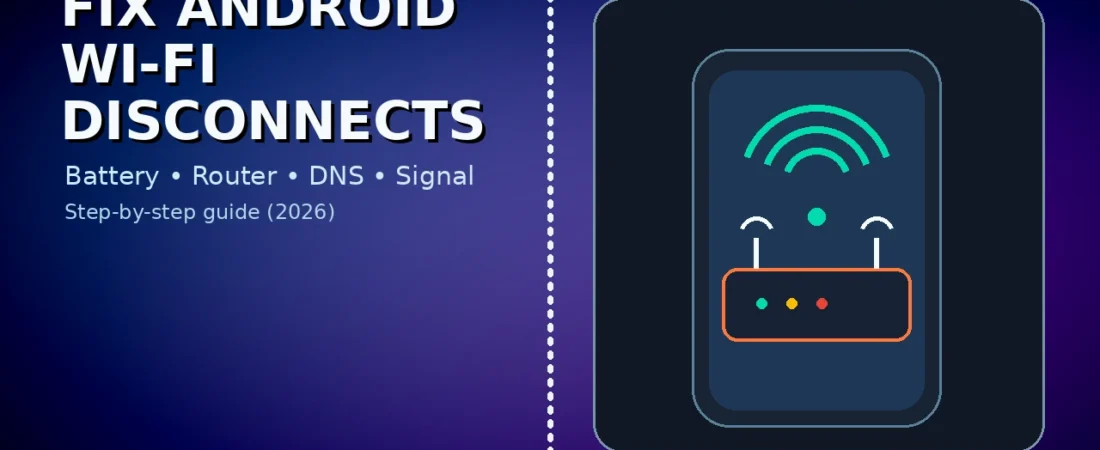 Fix Android Wi-fi Keeps Disconnecting (2026): Causes + Step‑by‑Step Solutions That Work