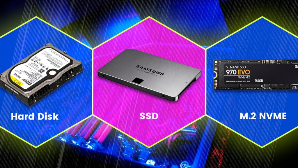 SSD vs HDD vs NVMe