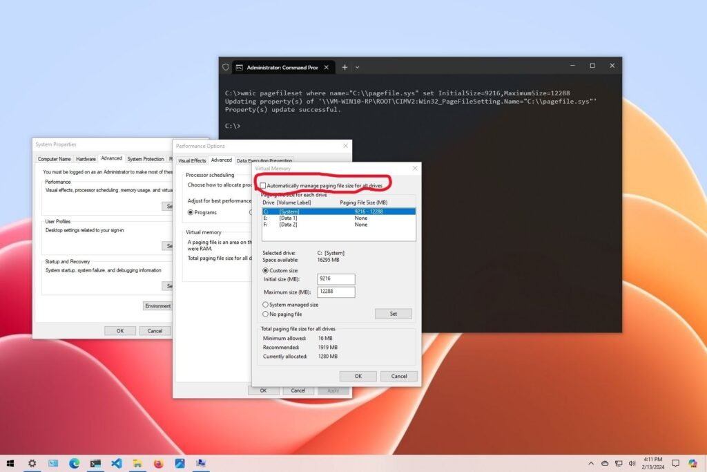 fix 100 disk usage windows