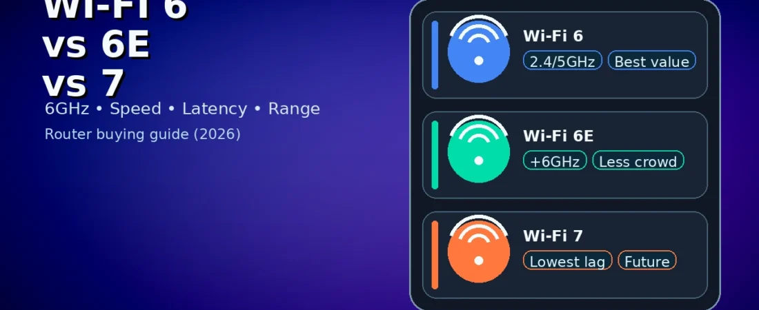 Wi-Fi 6 vs Wi-Fi 6e vs Wi-Fi 7 (2026): What’s the Real Difference and Which Should You Buy?