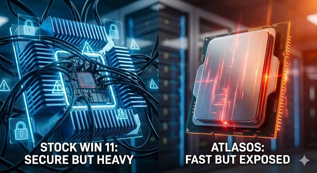 Custom Gaming OS 2026 AtlasOS vs Windows 11: The Best Custom Gaming OS 2026?