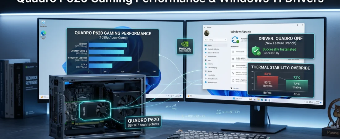 Quadro P620 Gaming Performance & Windows 11 Drivers: The Optimization Guide