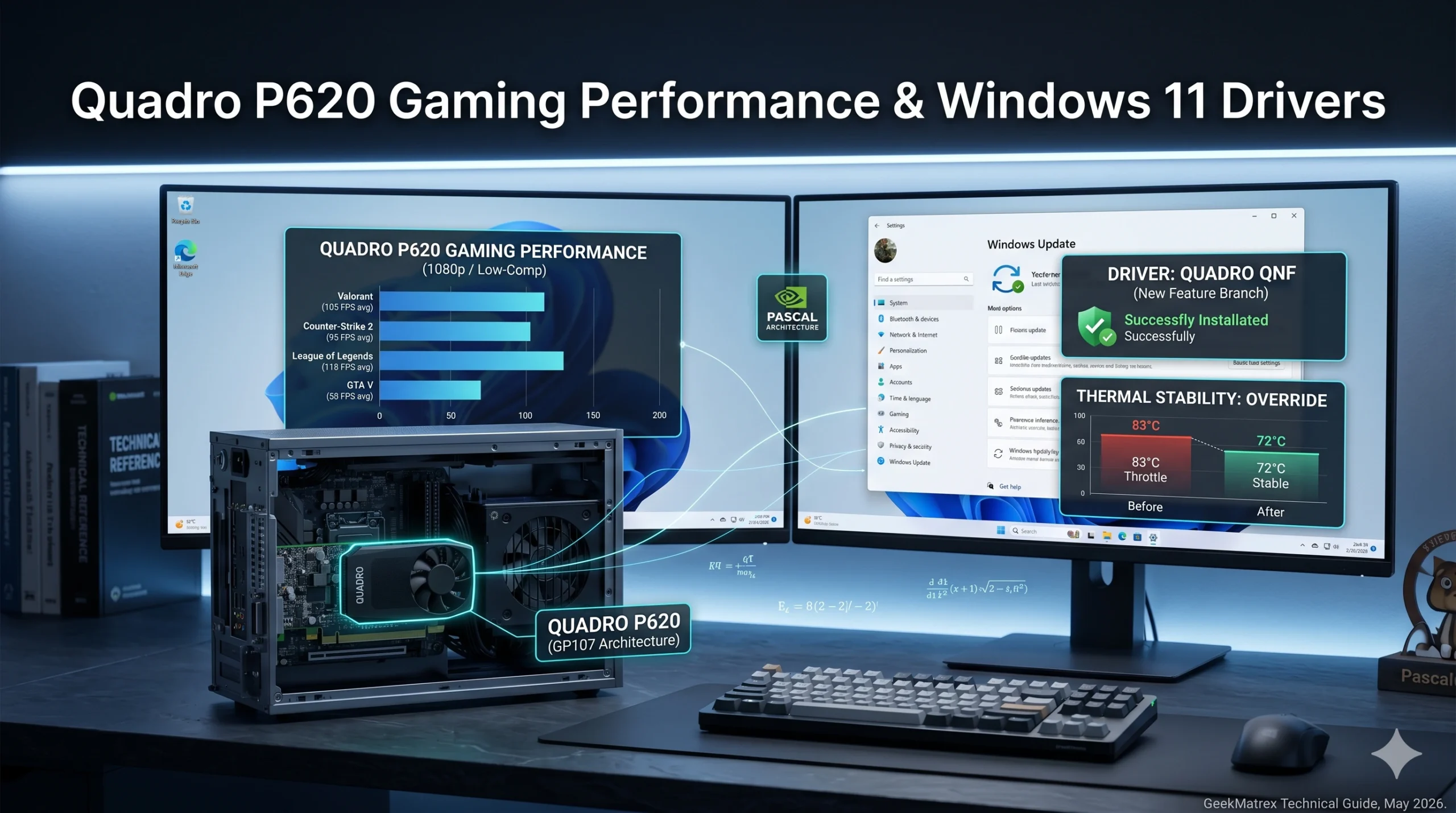 Quadro P620 Gaming Performance & Windows 11 Drivers: The Optimization Guide
