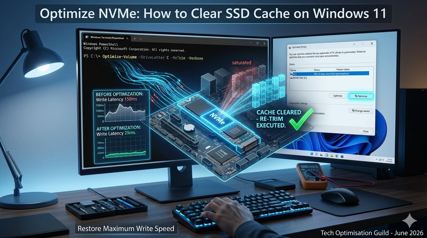 How to Clear NVMe SSD Cache Windows 11: Restore Maximum Speed